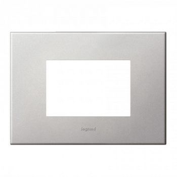 Legrand Arteor 571413 Cover Plate 3Modules 2X4 Soft Aluminium