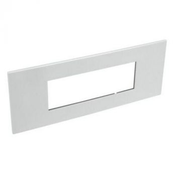 Legrand Arteor 571415 Cover Plate 6Modules Soft Aluminium