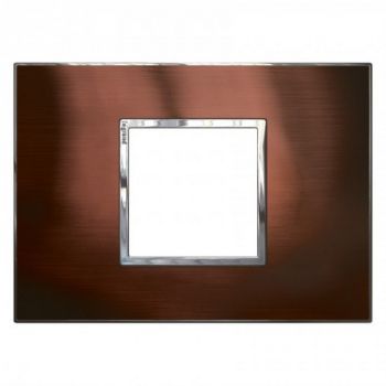 Legrand Arteor 571427 Cover Plate 2Modules 2X4 Brushed Metal Pink Champagne
