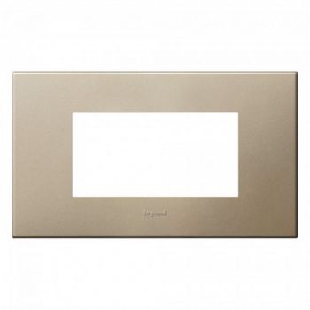 Legrand Arteor 571434 italian / USCover Plate 4Modules Champagne