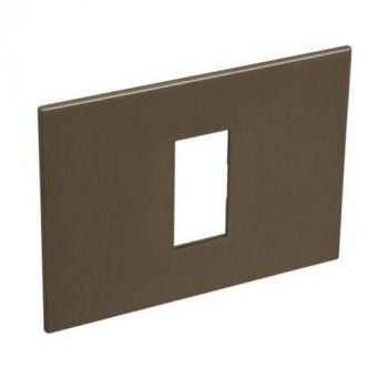 Legrand Arteor 571441 Cover Plate 1Module 2X4 Dark Bronze