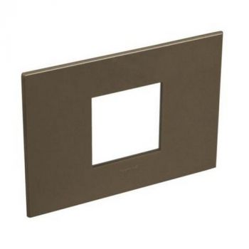 Legrand Arteor 571442 Cover Plate 2Modules 2X4 Dark Bronze