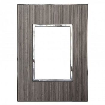 Legrand Arteor 571468 Cover Plate 3Modules 2X4 Wood Grey Oak