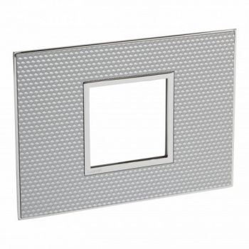 Legrand Arteor 571477 Cover Plate 2Modules 2X4 Signature Cube Grey