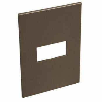 Legrand Arteor 571511 Plate 1 Horizontal Modules For 2X4 Box Dark Bronze