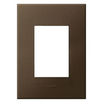 Legrand Arteor 571513 Cover Plate 3Modules For 2X4 Box Dark Bronze