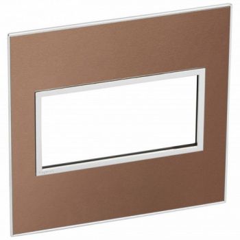 Legrand Arteor 571529 Cover Plate 4Modules For 4X4 Box Brushed Pink Champagne