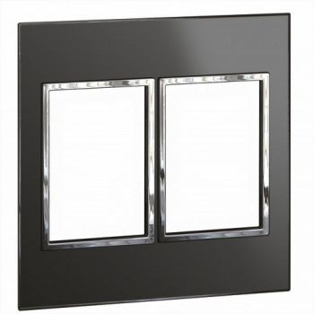 Legrand Arteor 571545 Cover Plate 2X3Modules 4X4 Reflective Black