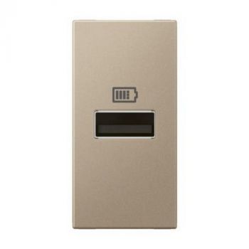 Legrand Arteor 571682 1Module USB Single Port TypeA 3A 15W Champagne