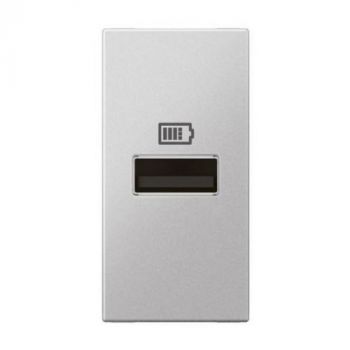 Legrand Arteor 571683 1Module USB Single Port TypeA 3A 15W Soft Aluminium
