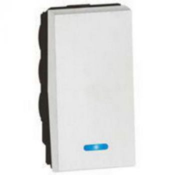 Legrand Arteor 572002 2Way Pushbutton With Locator 1Module White