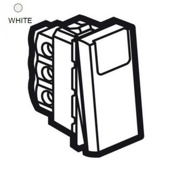 Legrand Arteor 572003 2Way Pushbutton With Label Holder 1Module White