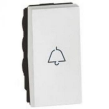 Legrand Arteor 572015 1Way Pushbutton With Bell Symbol 1Module White