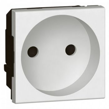 Legrand Arteor 572020 Socket 2P Shuttered 10/16A 2Modules White