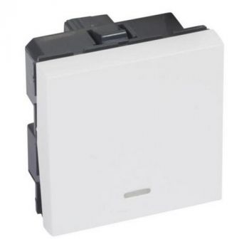 Legrand Arteor 572036 2Way Switch With Indicator 10A 250V 2Modules White