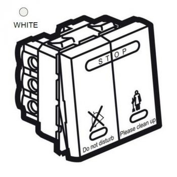 Legrand Arteor 572054 Hotel Bedroom Call Indicator Internal Control Unit 2Modules White