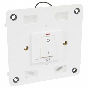 Legrand Arteor 572082 Double Pole Switch With Neon 40A 250V 4X4 White