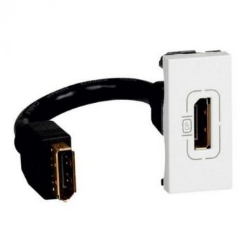 Legrand Arteor 572090 Display Port Socket Preterminated 1Module White