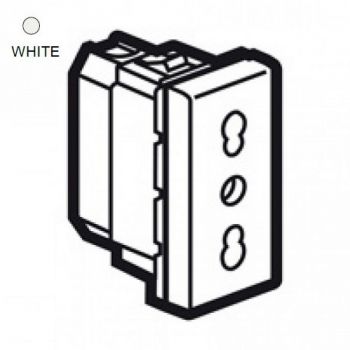 Legrand Arteor 572103 Socket 10/16A 2Pole And Earth Shuttered 1Module White