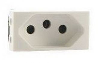 Legrand Arteor 572136 2Pole And Earth Unswitched Socket 1Module White
