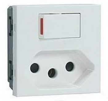 Legrand Arteor 572137 Switched Slimline Socket Module White
