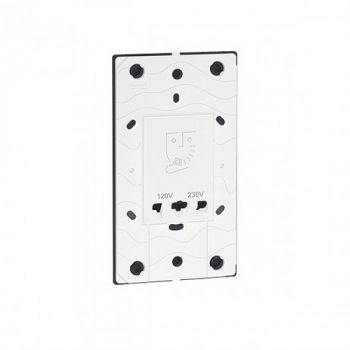 Legrand Arteor 572153 Shaver Socket 230V / 120230V With Earth Connector 3Modules White