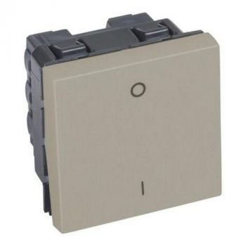 Legrand Arteor 572179 Double Pole Switch 10A 250V 2Modules Champagne
