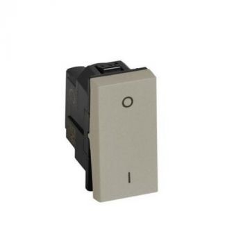 Legrand Arteor 572183 1way Double Pole Switch 20A 250V 1Module Champagne