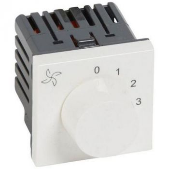 Legrand Arteor 572215 Fan Controller Rotary Speed Controller 40 To 400 Va 2Modules White