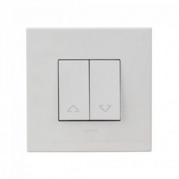 Legrand Arteor 572220 Double Switch For Electric Roller Blinds Control 2Modules White