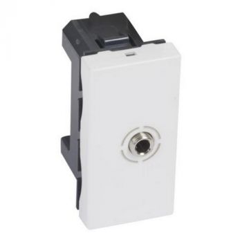 Legrand Arteor 572274 3.5mm Jack Socket Screw Terminal Connection 1Module White