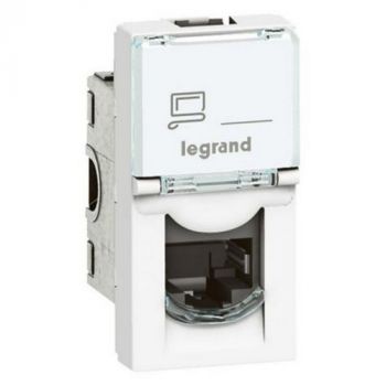 Legrand Arteor 572302 Rj45 Socket Category 6 UTP 1Module White