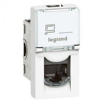 Legrand Arteor 572306 Rj45 Socket Category 6A STP 1Module White