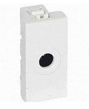 Legrand Arteor 572307 8mm Cord Outlet Module White