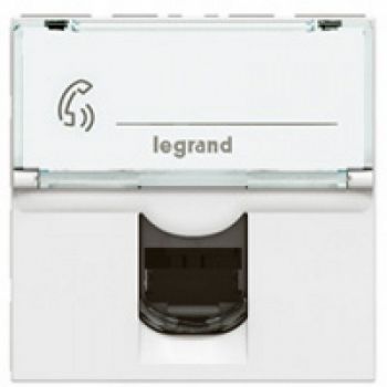 Legrand Arteor 572313 Telephone Socket Rj11 2Modules White