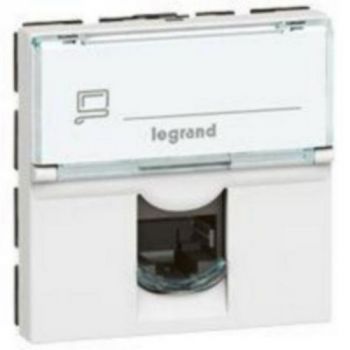 Legrand Arteor 572314 Rj45 Socket Category 6 UTP 2Modules White
