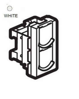 Legrand Arteor 572336 Telephone Or Ethernet Wiring Splitters FTP Double Connector White