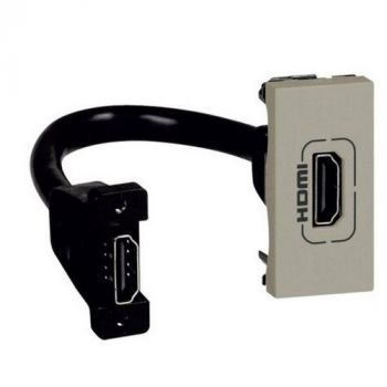 Legrand Arteor 572518 Hdmi Socket Preconnected 1Module Champagne