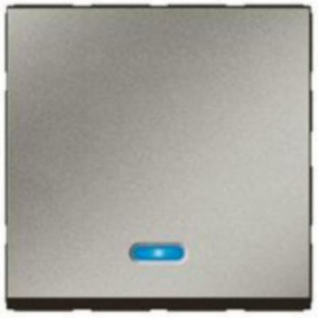 Legrand Arteor 572532 2way Push Button With Locator 2Modules Magnesium