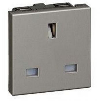 Legrand Arteor 572611 Socket Module Magnesium