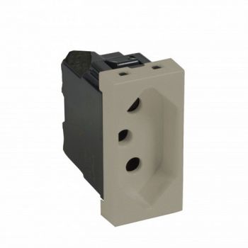 Legrand Arteor 572648 Type Socket Outlet 16A 2Pole And Earth Unswitched 1Module Champagne