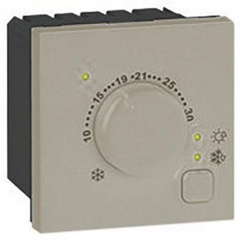 Legrand Arteor 572708 Thermostat For Electric Floor Heating 2Modules Champagne