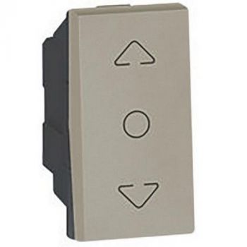Legrand Arteor 572755 Curtain Switch Centre Retract 1Module Champagne
