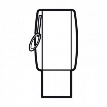 Legrand Arteor 572759 Key Fob For Switches 5 722 30/31/53, 5 727 30/53 And 5 734 93 Magnesium