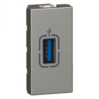 Legrand Arteor 572775 USB 1M Type A Magnesium
