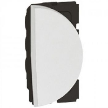 Legrand Arteor 573012 1way Switch 10A 250V Round 1right Modules White