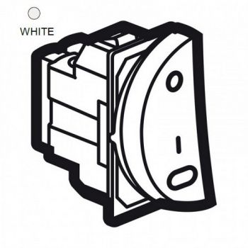 Legrand Arteor 573032 Double Pole Switch ArteorWith Indicator 20A 250V Round 1left Modules White