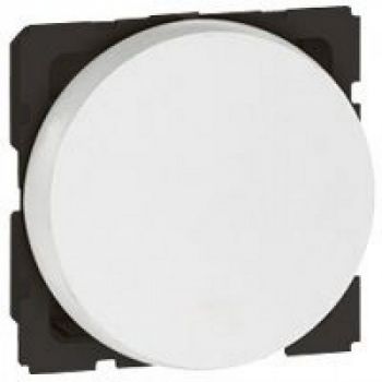 Legrand Arteor 573060 1way Switch 10A 250V Round 2Modules White