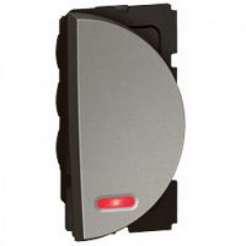 Legrand Arteor 573118 2way Switch With Indicator 10A 250V Round 1right Modules Magnesium