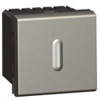 Legrand Arteor 574084 Time Delay Switch With Led 2Modules Magnesium